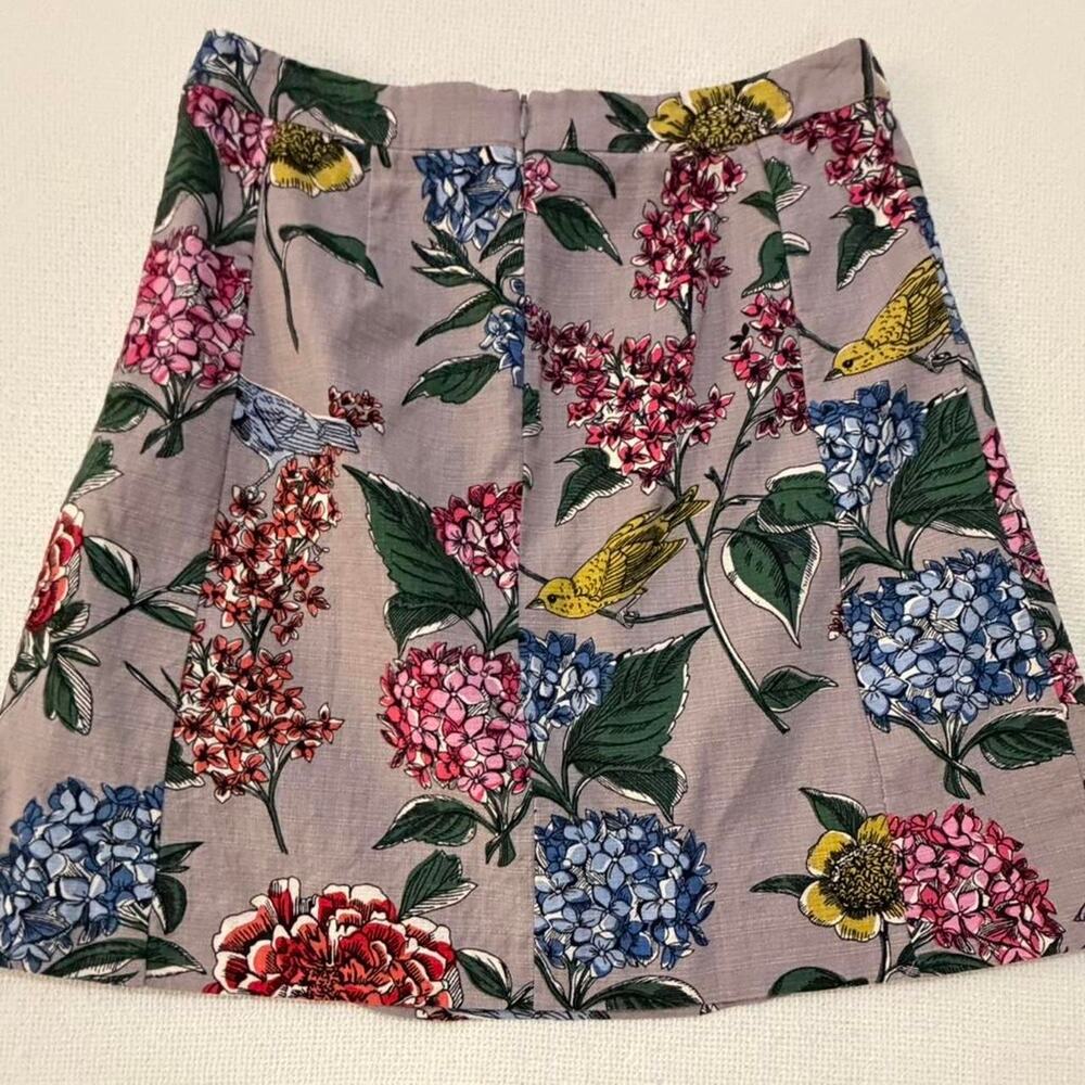 Boden Birds & Flowers Skirt with Pocket S (6) Cottage Core - Picture 5 of 5